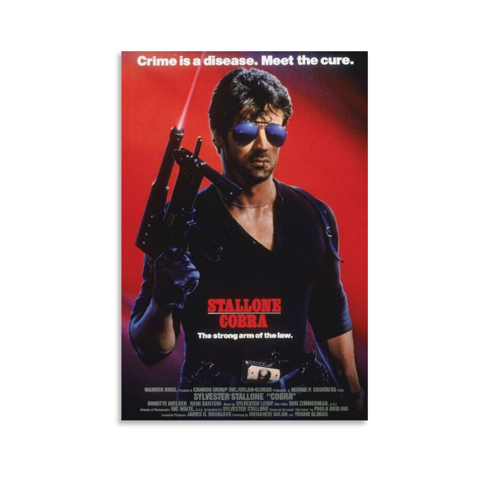 Amazon.co.jp: 映画 ポスター コブラ シルヴェスター・スタローン