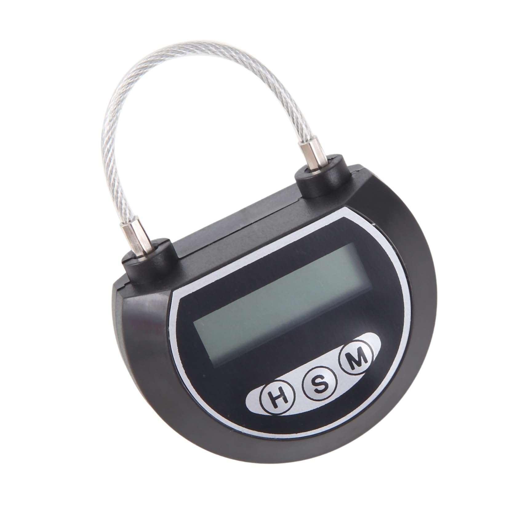 3X Elektronischer Zeitschloss-Timer-Schlossbehälter, Multifunktions-Zeitschlossbehälter für Spielzeug, Schwarz