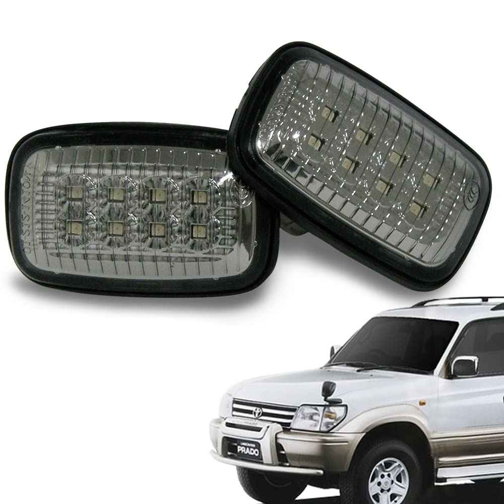 Amazon | トヨタ車用 90/95 ランクル プラド クリスタル LEDサイド 