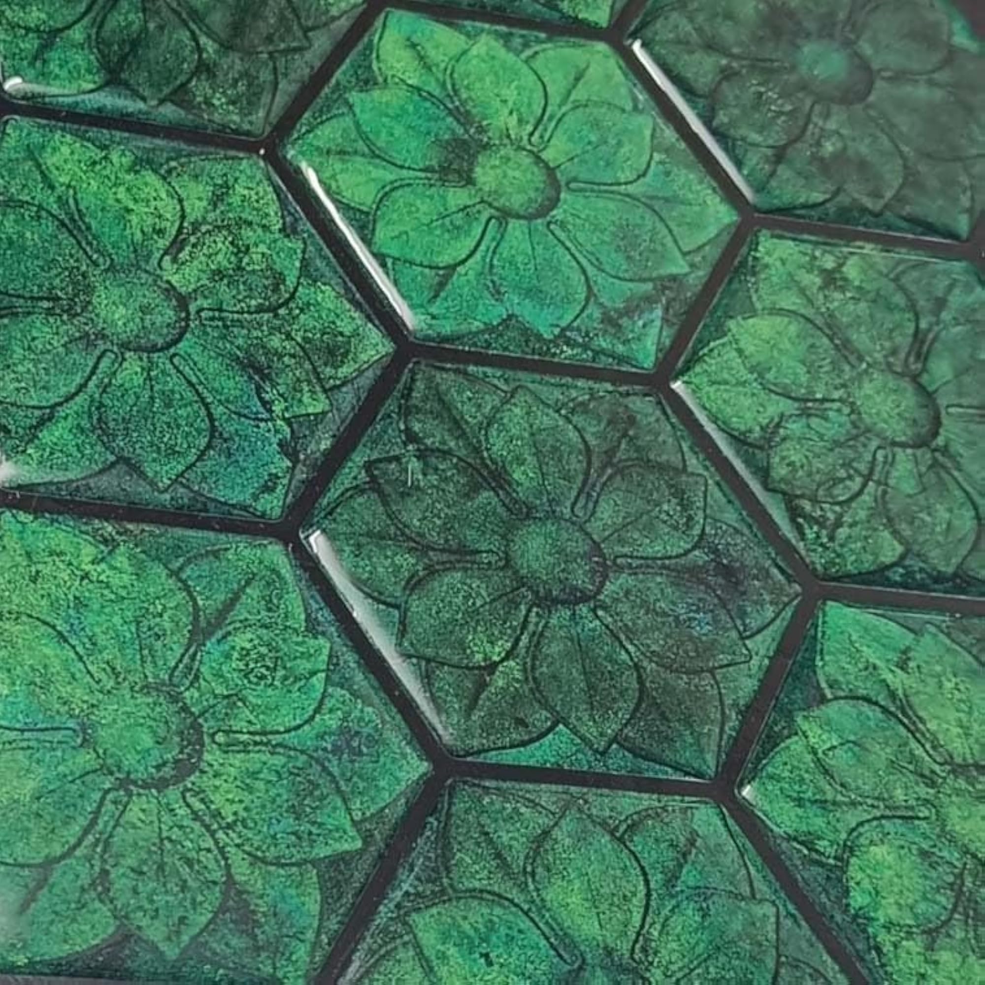 Peel & Stick Backsplash Self Adhesive 3D Wall Thick Tiles