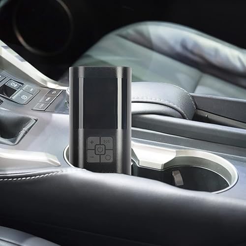 Miniatura 6 de Portable Air Compressor for Car Tires Fast Cordless Tire Inflator Car Air Pump 12V Real 150PSI 6000mAh Electric Car Tire Pump with Emergency Light