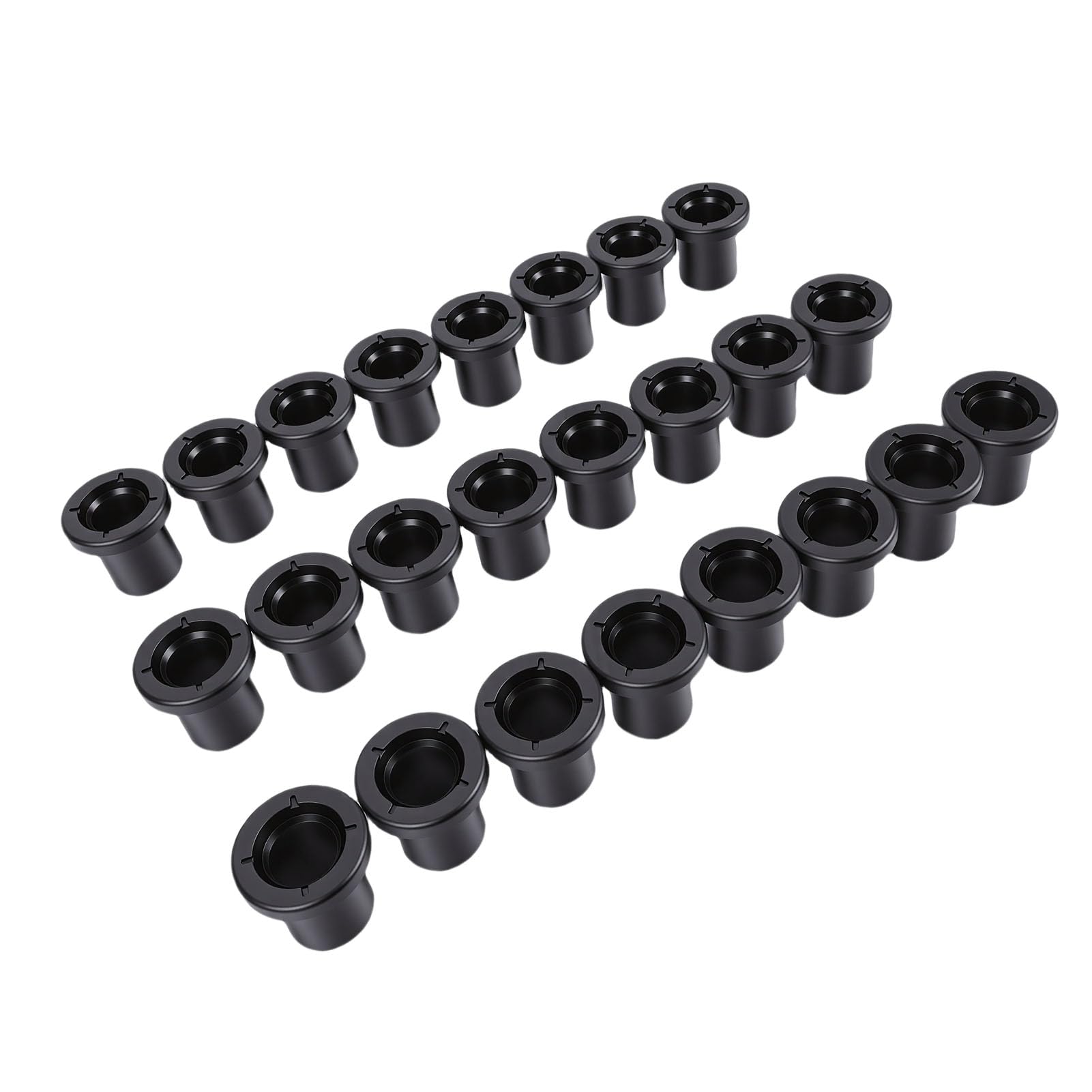 24-teiliges Vorderes A-Arm-Buchsen-Set, Gummi-Vorderradaufhängung, Langes Buchsen-Set für den A-Arm, Ersatz für PolarisRanger Xp 700 4X4 Efi 2006–2008