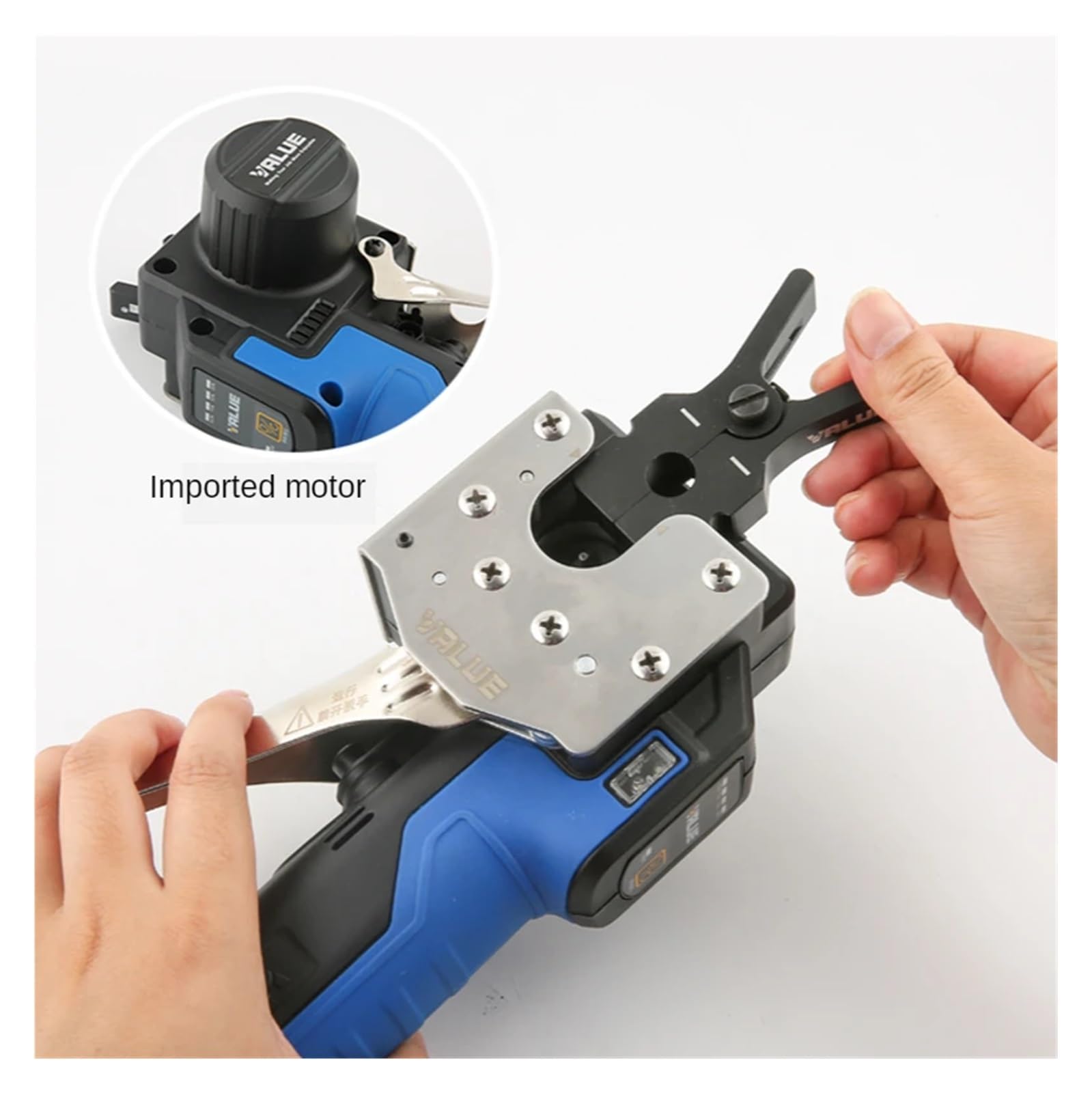 Bördelwerkzeug, Vollautomatischer Expander, elektrische Kupferrohr-Glockenmündung, VEF-1 Kupferrohr-Klimaanlagen-Expander-Kit, Kältewerkzeug(VEF-2 Standard Editi)