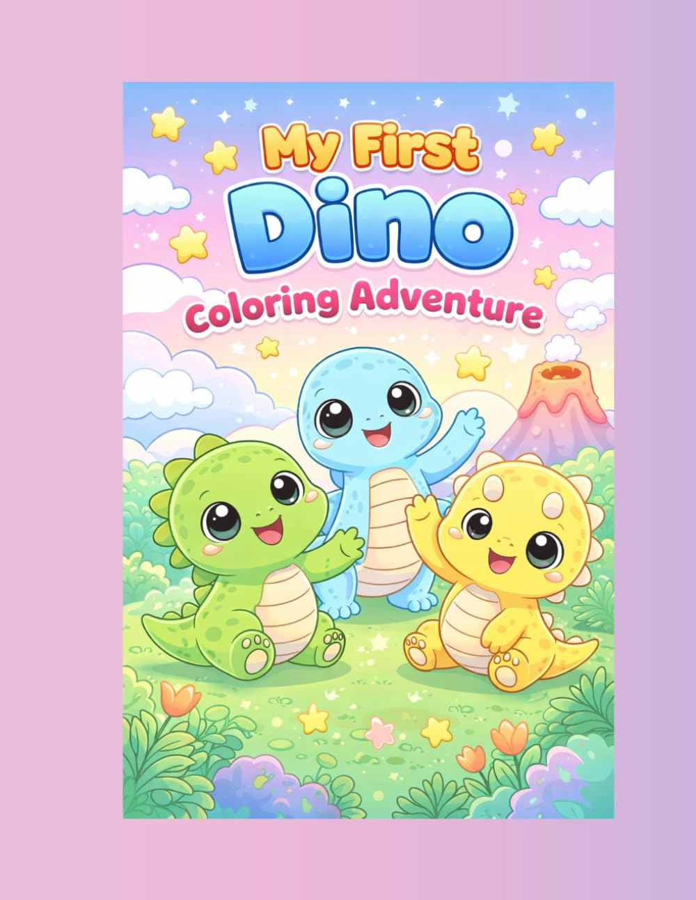 My First Dino Coloring Adventure