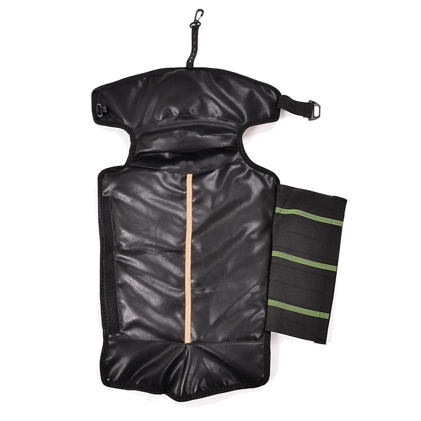 Ginocchiere per moto, Cinghie regolabili antivento e resistenti al freddo, ganci anti-caduta, 1 paio di ginocchiere, cinghie adesive lunghe(Long Adhesive Straps)