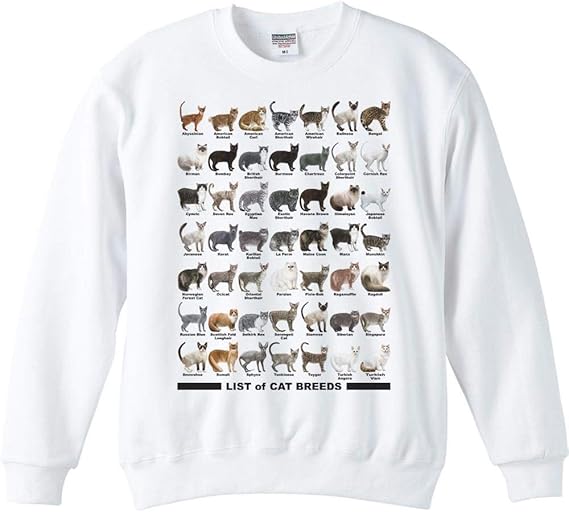 Amazon エムワイディエス Myds 猫のリスト トレーナー トレーナー パーカー 通販