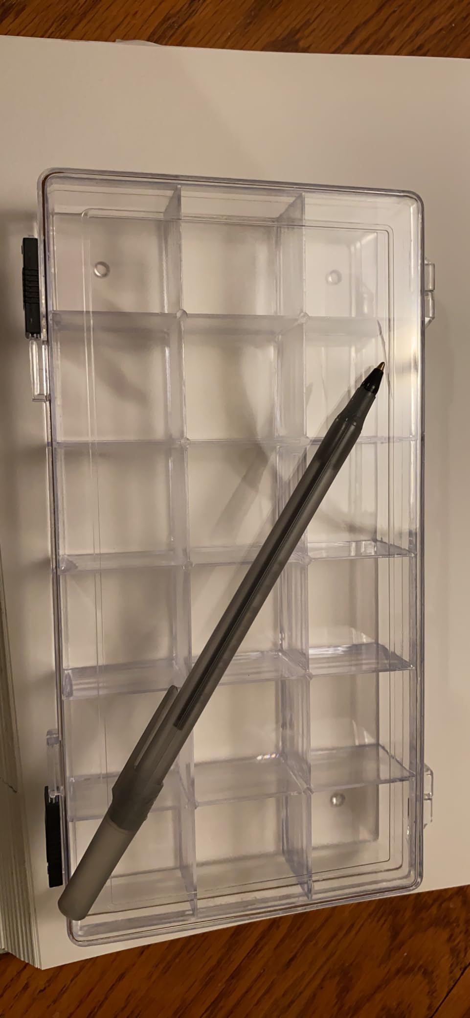 Amazon.com: The Beadsmith Organizer Box with 18 Compartments, 8.25 x 4. ...