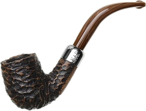 Peterson Pipes Derry Series - Army Mount Handmade Irish Wood Briar Pipe, 3mm 65 Bent Billiard