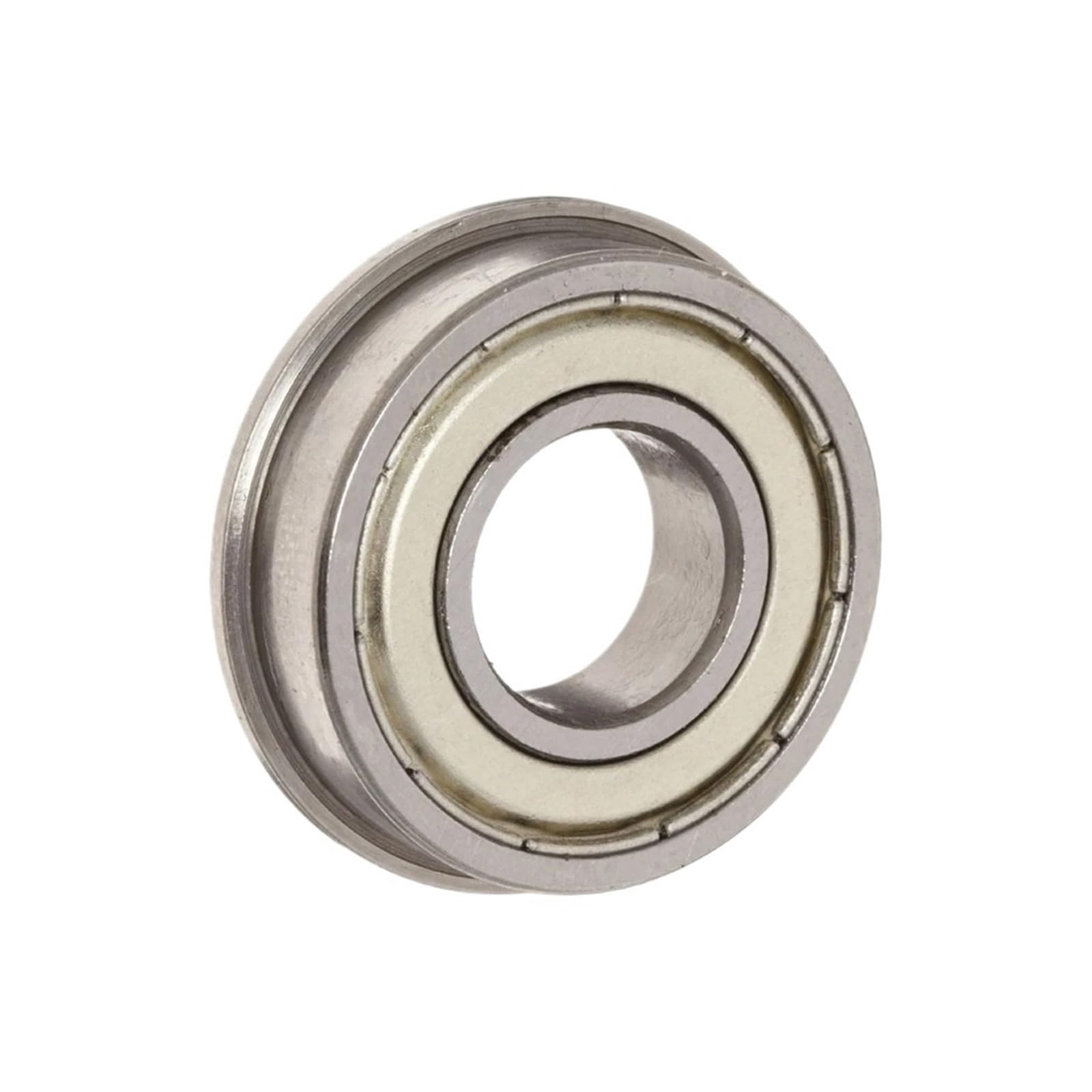 YMUGUEGH 10pcs F698 F698ZZ F698Z F698-2Z 8x19x6 Flange Bearing Miniature Deep Groove Ball Bearing Shielded Ball Bearings