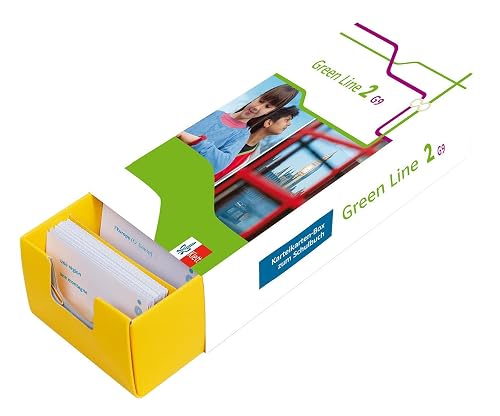 Klett Green Line 2 G9 Klasse 6 - Vokabel-Lernbox zum Schulbuch: Englisch passend zum Lehrwerk üben: Karteikarten-Box zum Schulbuch