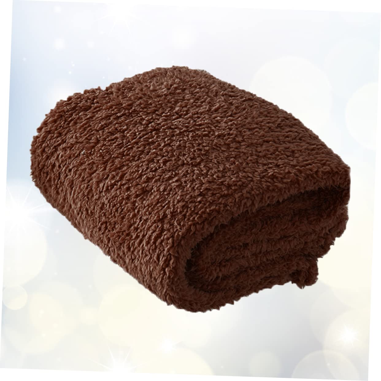 BESPORTBLE 2 Piezas Súper Cojín para Mascotas Alfombra De Peluche para Mascotas Almohadilla para De Perro Alfombras De Felpa Mantas De Felpa De Perro Peluda Coffee