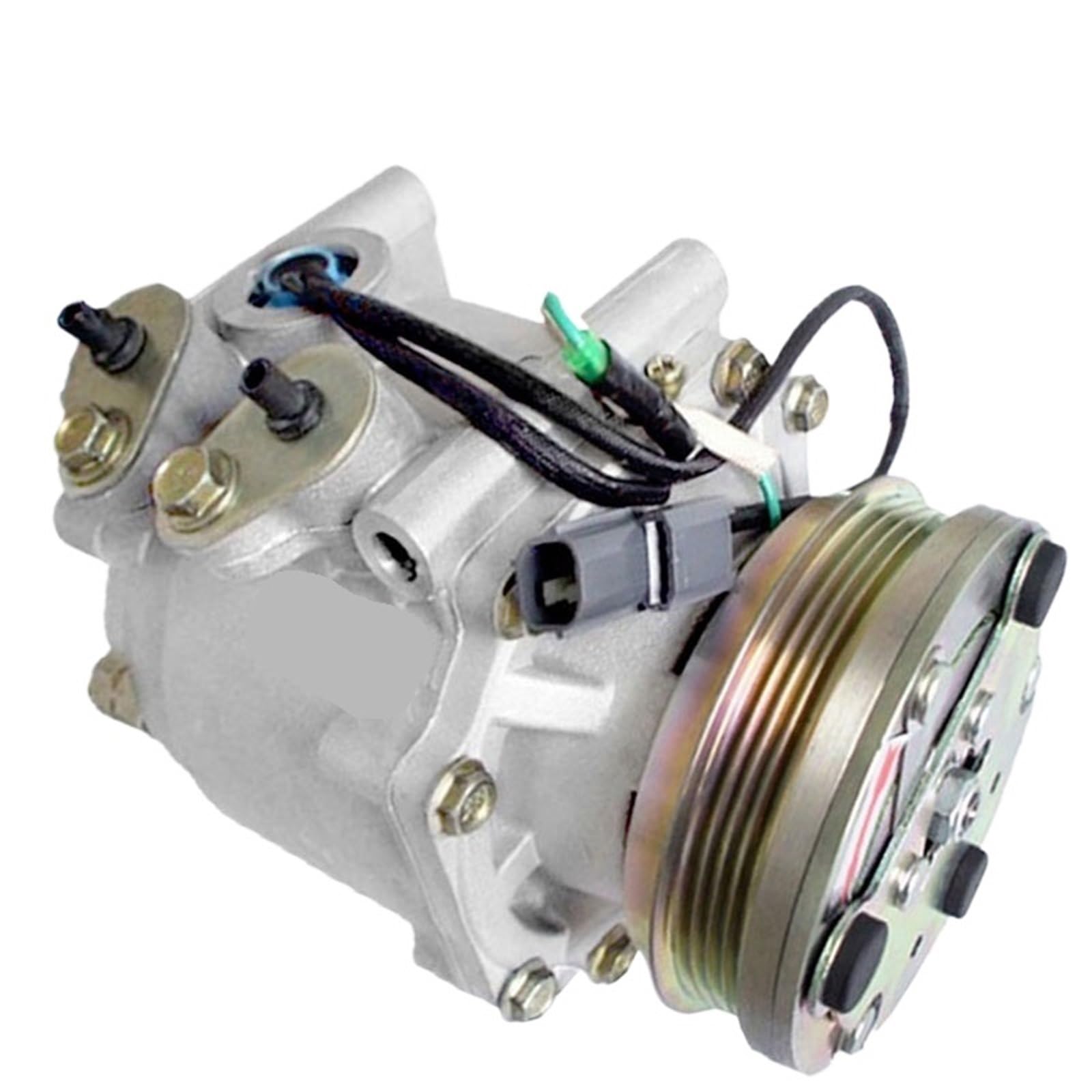 Rgimatvex One Color Trs090 Ac Compressor Compatible With H Cr-V 2.0L 2001 / Civic 1.6L 1996-2000 38800-P06-A02 38810-P06-A05 38810-P06-A06 Co 3057Ac