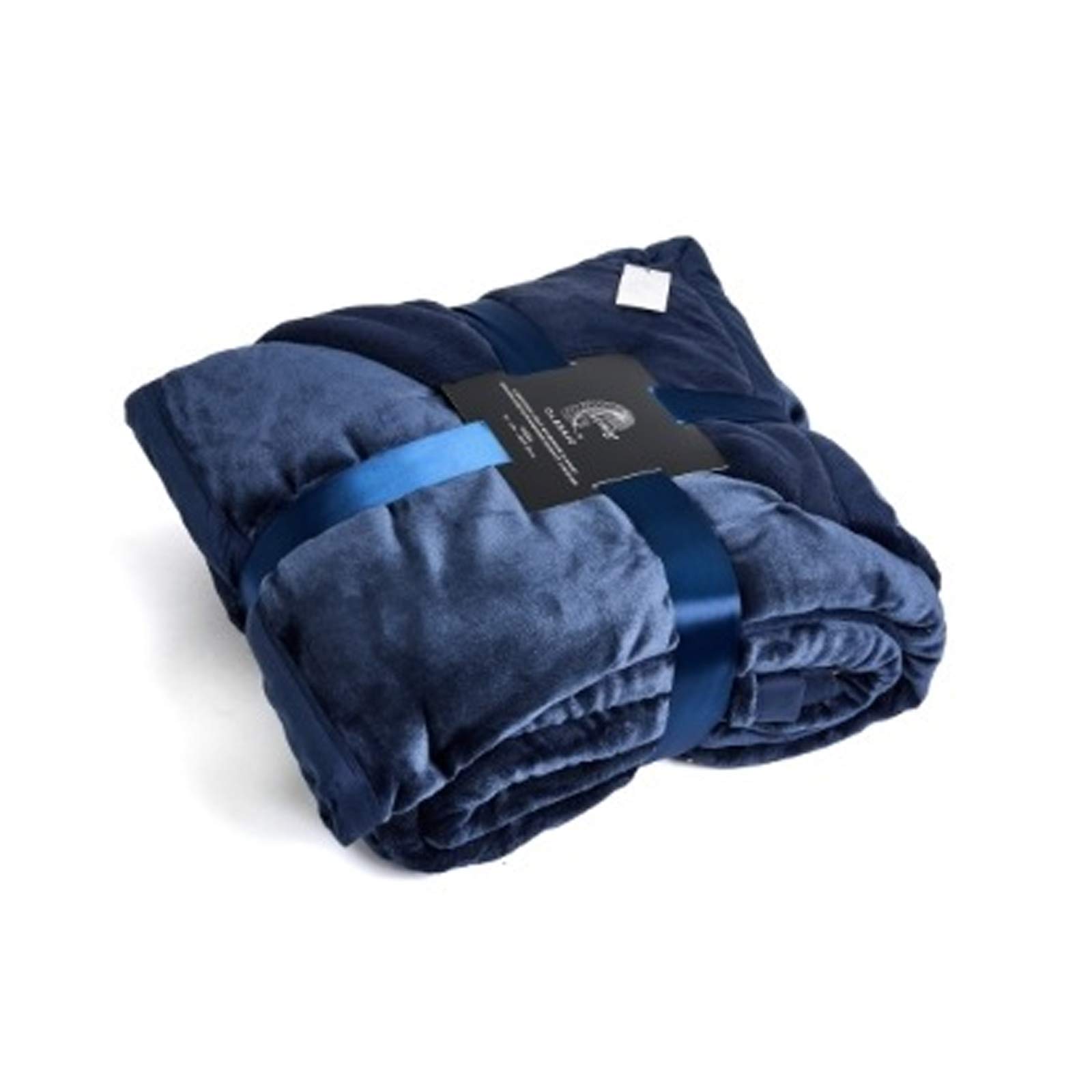 Couverture en flanelle double épaisseur grand jeté de lit velours