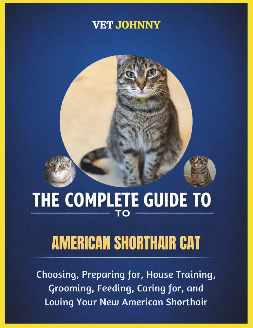 THE COMPLETE GUIDE TO AMERICAN SHORTHAIR CAT: CHOOSING, PREPARING FOR, HOUSE TRAINING, GROOMING, FEEDING, CARING FOR AND LOVING YOUR NEW SHORTHAIR