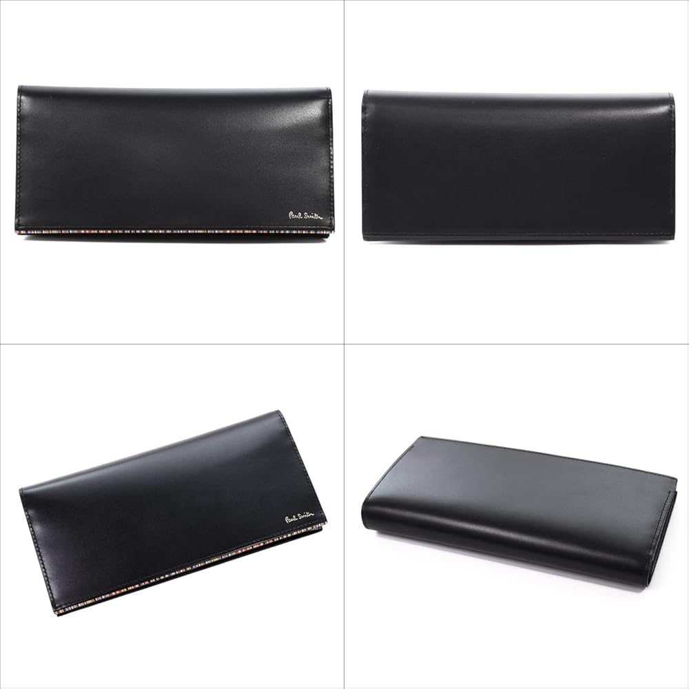 Amazon | [ポールスミス] セット品/名入れ可 財布 長財布 かぶせ