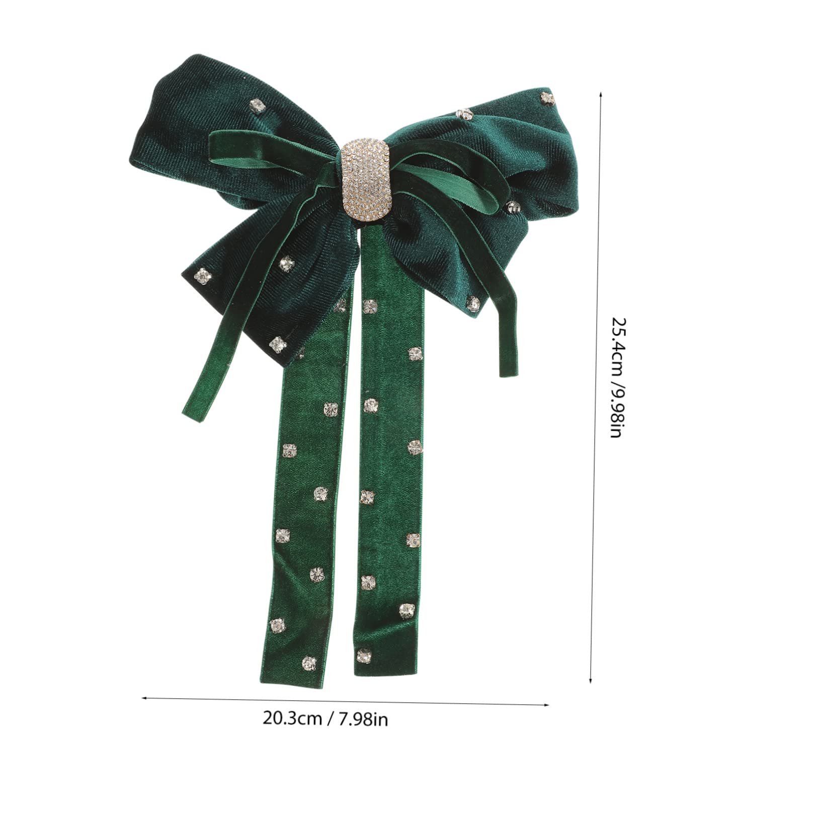 FRCOLOR 5 Pezzi Fermaglio Per Con Fiocco Design A Fiocco Per Donne E Ragazze Fermaglio Per Con Strass Per Decorazioni Per Feste Di Matrimonio