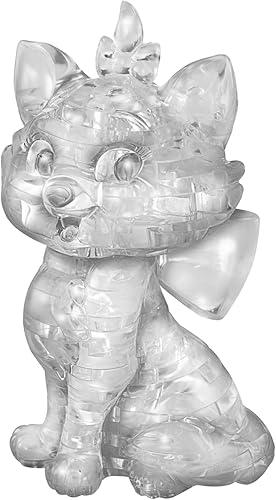 Miniatura 2 de BePuzzled  Rompecabezas de cristal 3D original de Disney Marie, a partir de 12 años