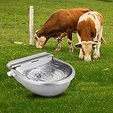 Válvula de flotador ajustable automática: la válvula de bola flotante controla automáticamente el nivel de agua, y el bebedero utiliza el principio flotante de nivel de agua de la bola flotante para controlar automáticamente los interruptores de entrada y salida de agua para lograr un nivel de agua constante. La altura de la válvula de flotador se puede ajustar, puedes controlar la altura del nivel de agua y la cantidad de entrada de agua