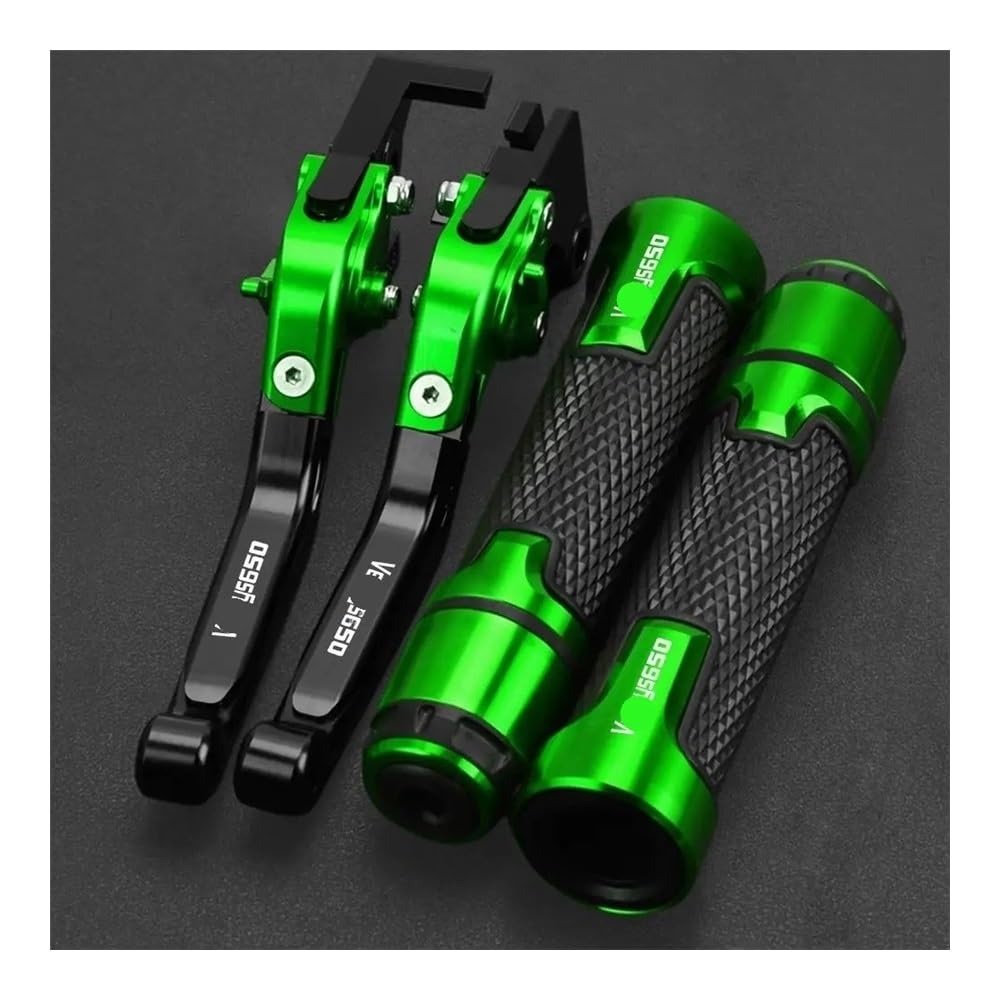 Mlioju Q Motorcycle Clutch Lever Motorcycle Brake Handle Ve&Rsys650 Adjustable Clutch Brake Levers For Ve&Rsys650cc Versy S650 2006 2007 2008