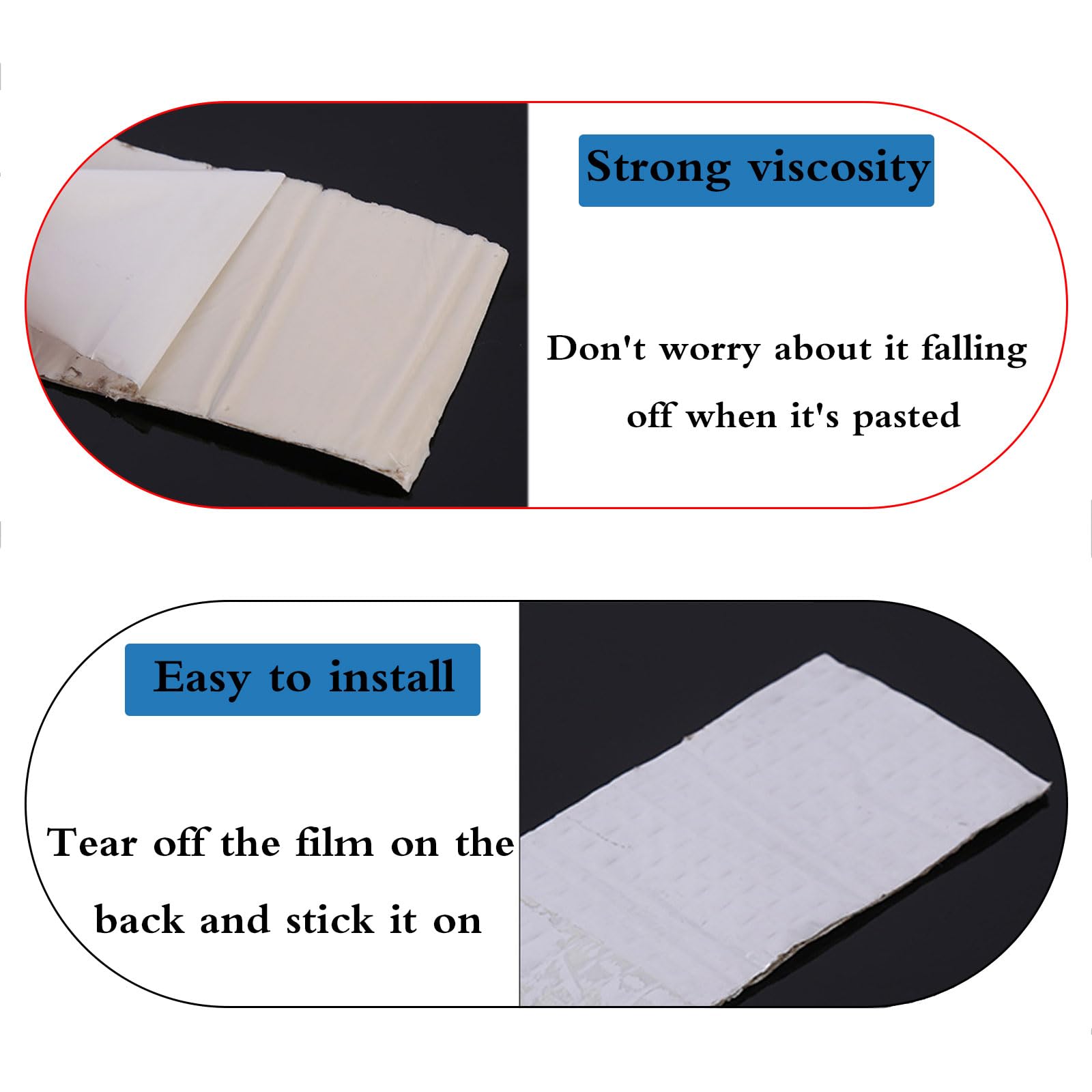 Cinta De Butilo para Sellar Techos,Sellador De Techo con Cinta De Butilo,Cinta Impermeable Cinta De Caucho ButíLico,Impermeable,Adecuado para ReparacióN De Techos Y Fugas,TuberíAs