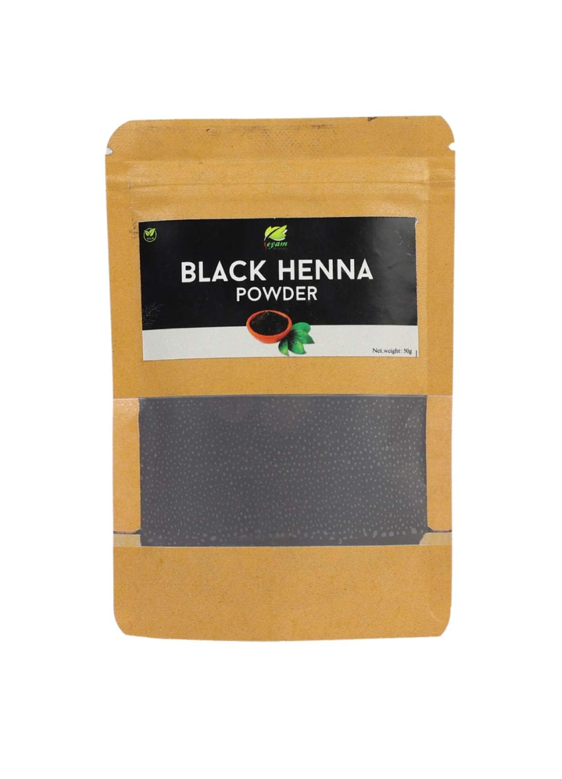 Jeyam Herbals Black Henna Powder | 100% Herbal Hair Color for Natural Looking Hair | Blackhenna for grey hair coverage | Chemical Free |Natural hair dye for men and women | 50gm-image-40