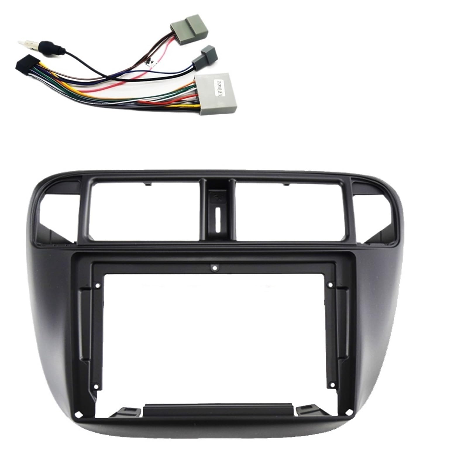 Autoblenden Passend für Honda Civic Kit Installieren Adapter Facia Konsole Lünette Platte Trim Abdeckung Fascia Radio Panel 1995-2001(Left Wheel-Cord)