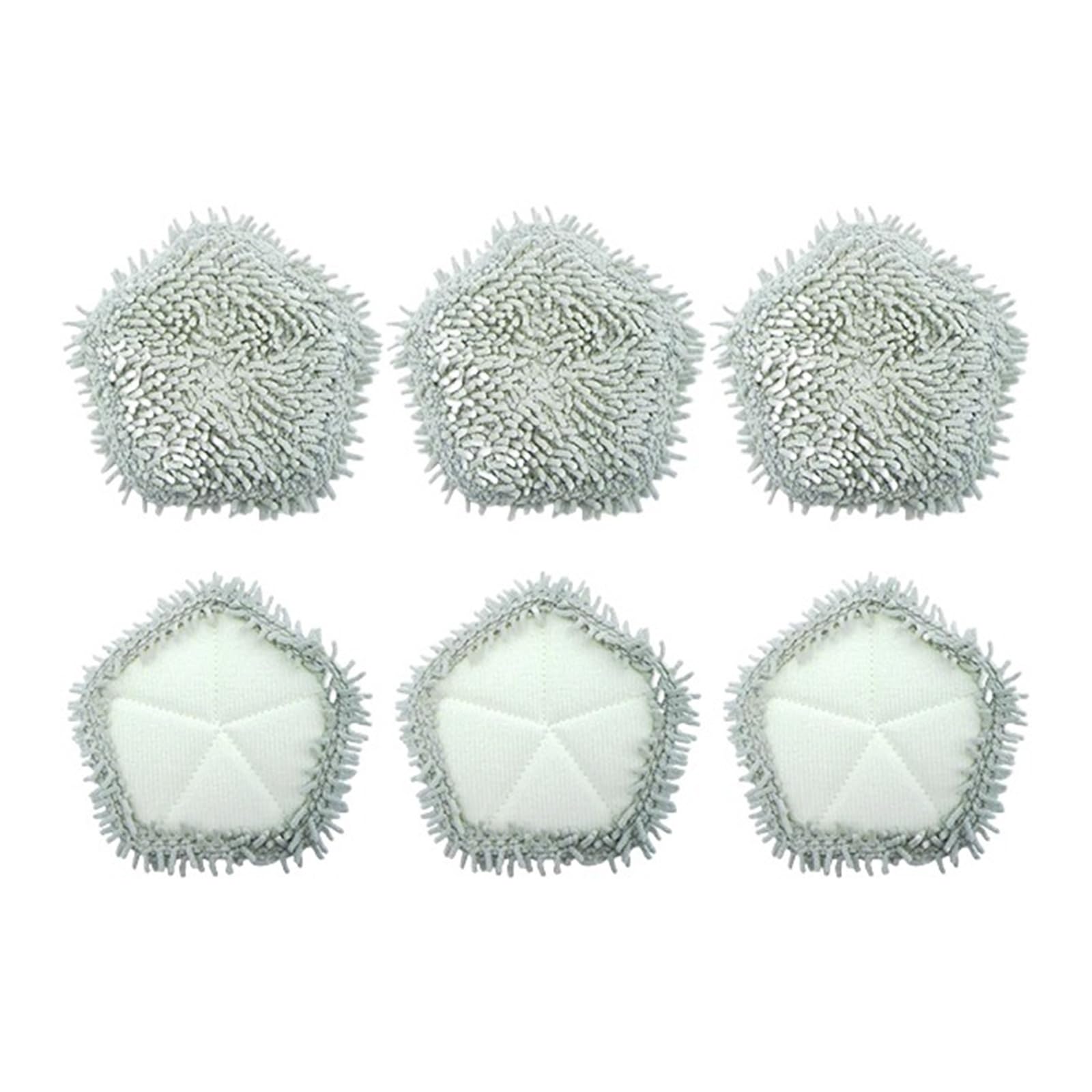 GENTERUN Compatible For Dreame，Bot W10 & W10 Pro Mop Cloth Self-Cleaning Robot Vacuum And Mop Accessories Vacuum Cleaner Mop Pad Spare Parts(6pcs)