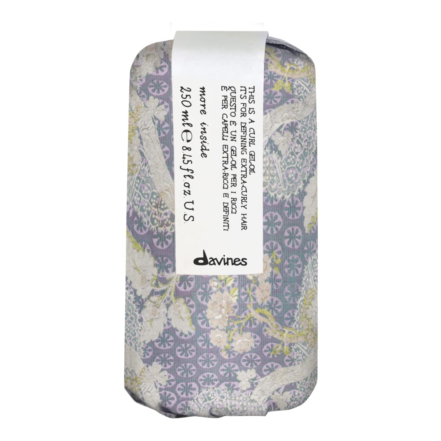Davines This Is A Curl Gel Oil, Medium Hold Moisture & Definition - Transformative Gel-to-Oil for Curls - Hydrates & Separates for Natural Bounce, 8.45 Fl Oz - Image 8