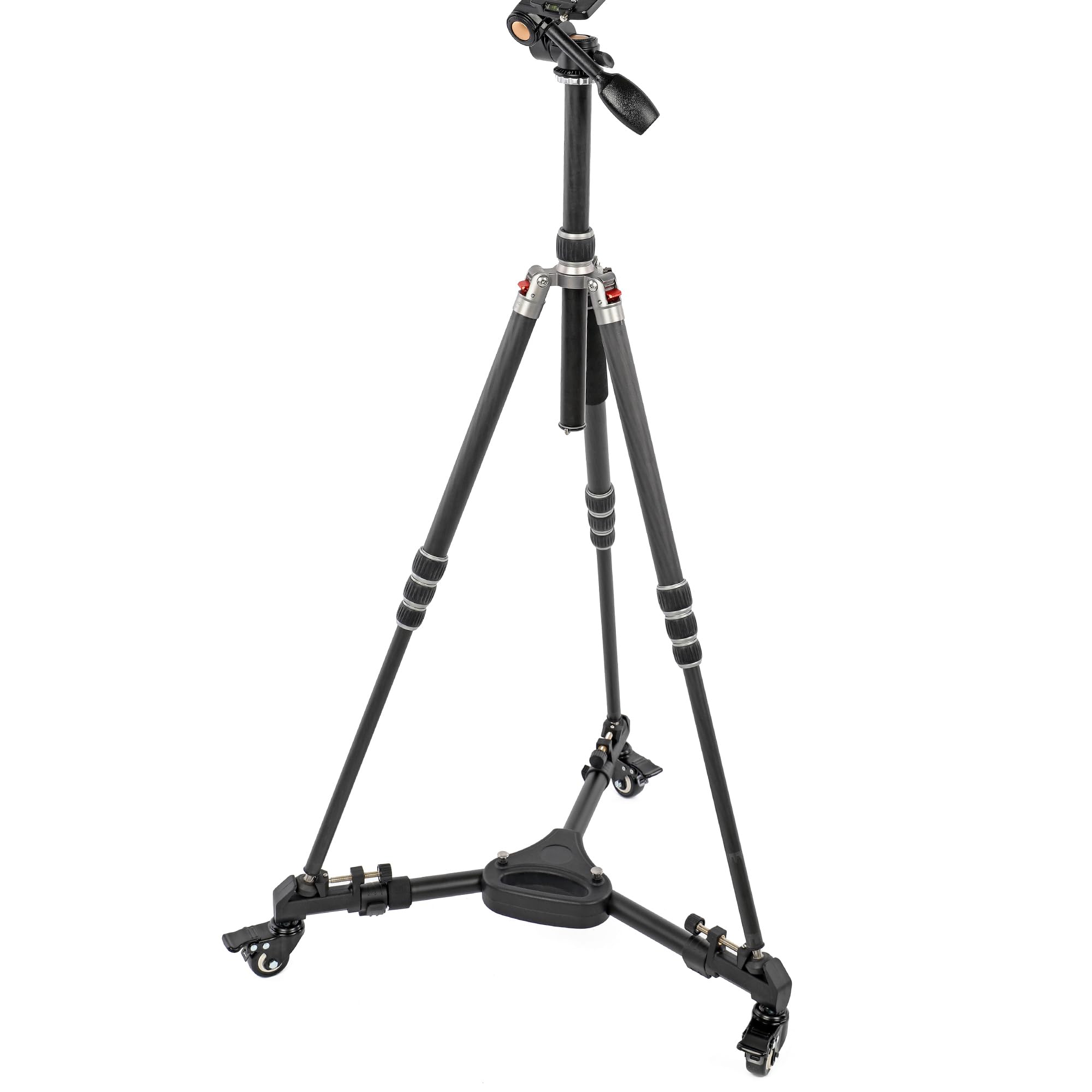 ayex Stativwagen Rollwagen Stativdolly aus Aluminium bis 18kg Tragfähigkeit