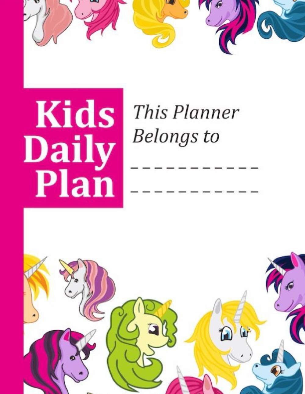 KIDS DAILY PLAN: Planner for kids and teens