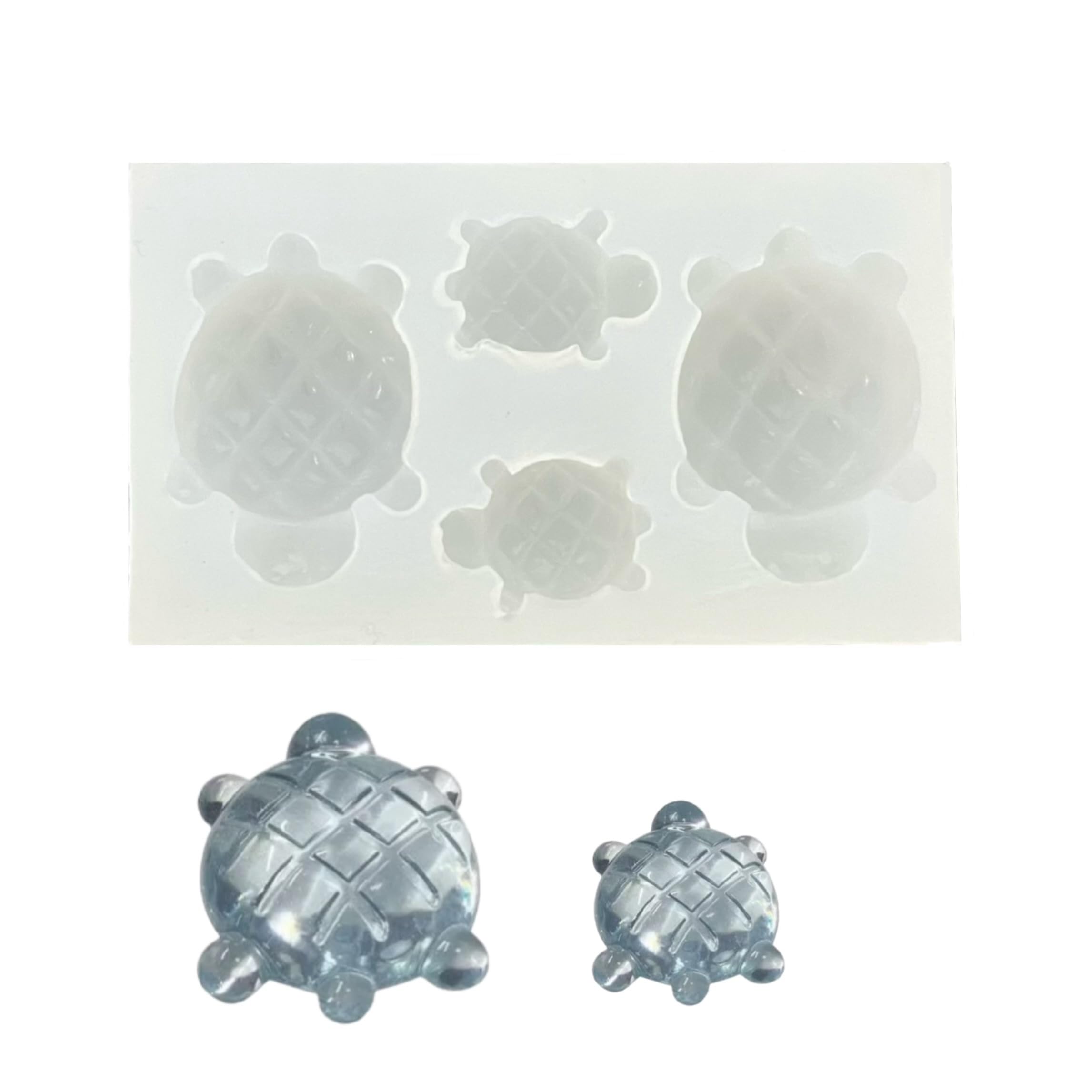 Amazon.co.jp: 【シリコンモールドC0242】亀 半立体2サイズ カメ ホヌ