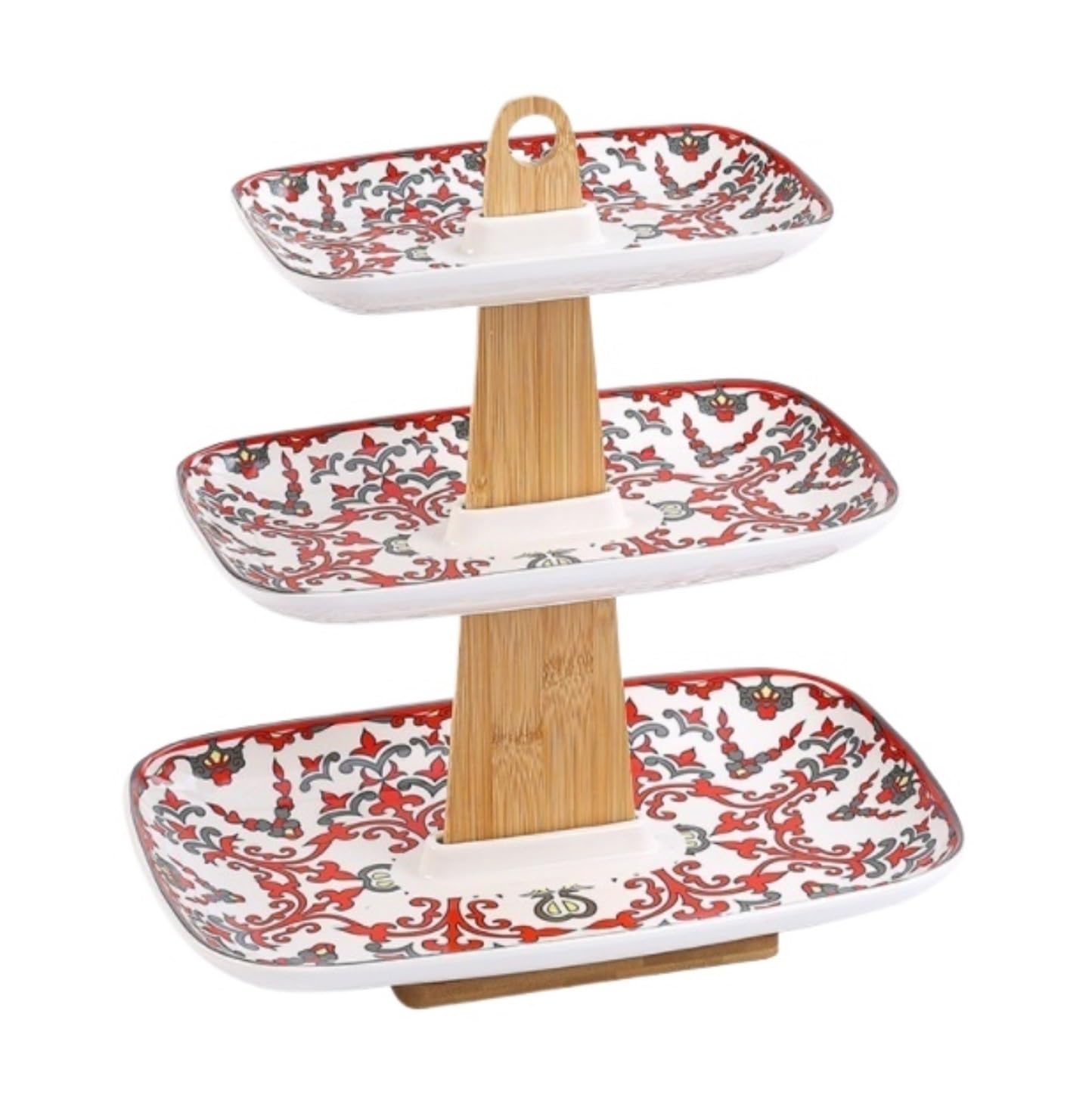 Kosz na Owoce Patera na Owoce Miska na Owoce 3-poziomowy Kosz Na Owoce Na Blat Kuchenny Talerz Na Owoce Blat Organizer Home Decor Koszyk na Owoce