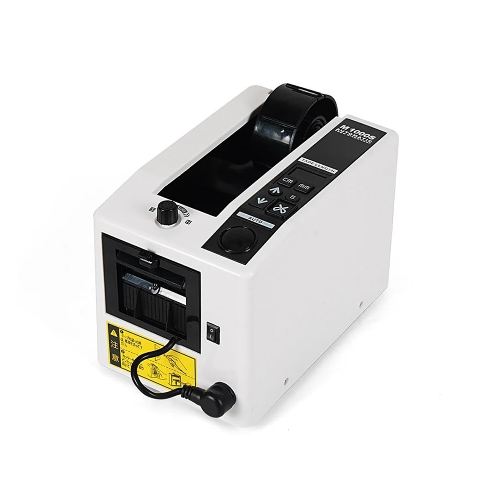 Dispensador de cinta adhesiva, Dispensador automático de cinta adhesiva, cortador eléctrico, alta temperatura M-1000 o M-1000S Para envíos y escuelas(M-1000)
