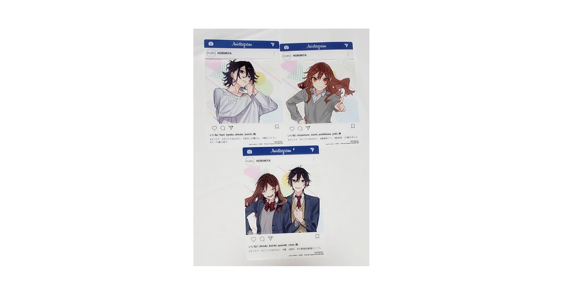 Amazon.co.jp: ホリミヤ アニメ化 記念 フェア SNS風 クリア