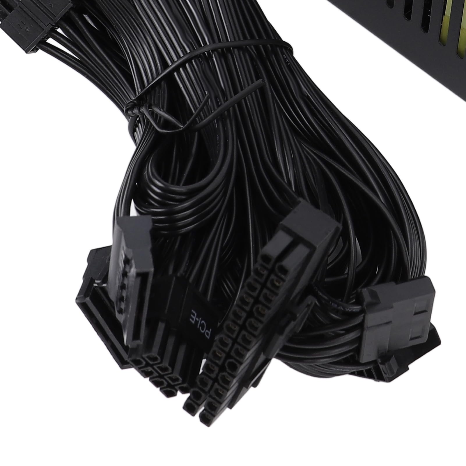 Fabater Alimentatore per Computer da 600 W PSU Affidabile Ed Efficiente per PC da Gioco Dual Core Case ATX con Ventola Nera da 12 Cm