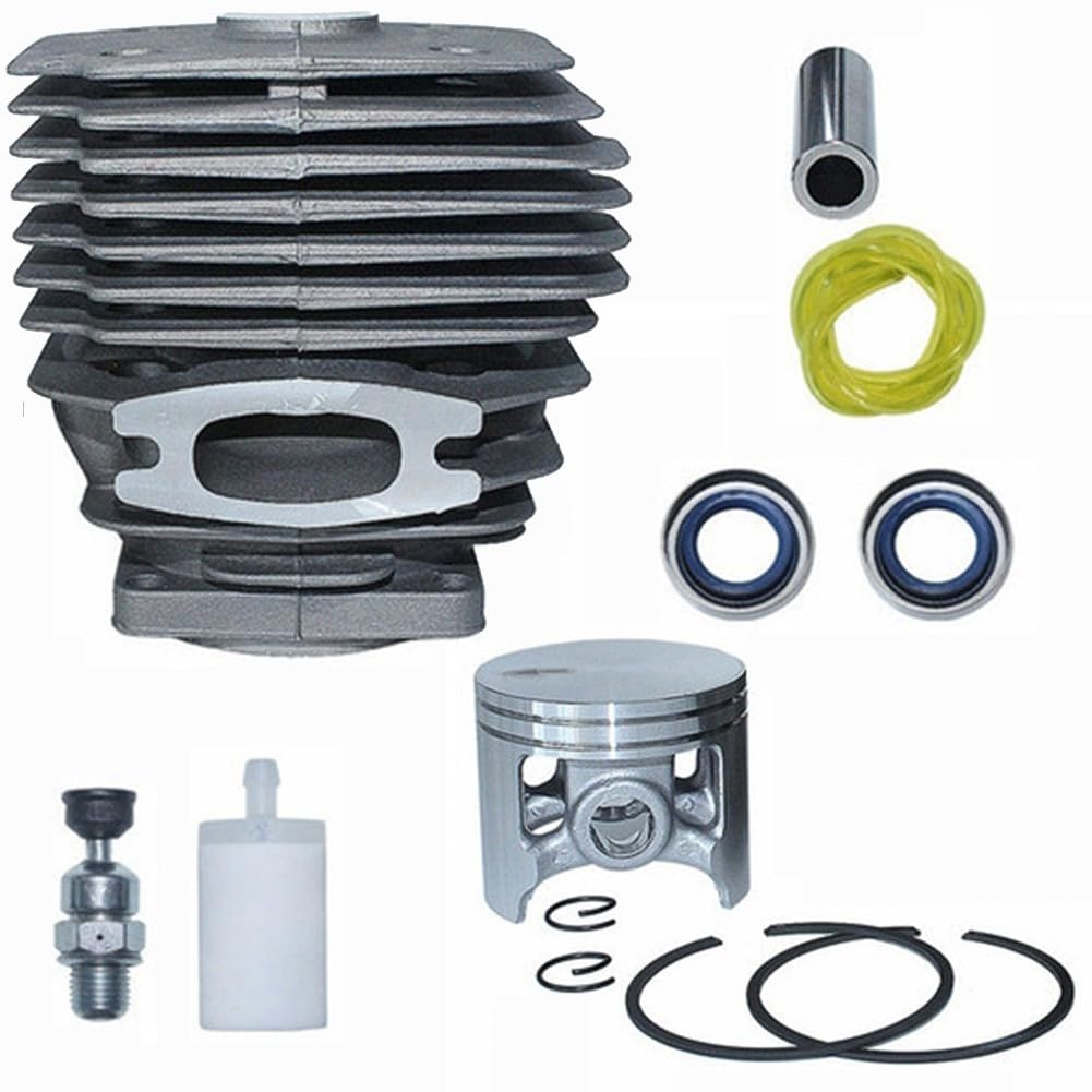 Kit de cilindro de pistón de 56 mm para motosierra 395, 395Xp, 359Epa con piezas 56 mm para kit de pistón para motosierra 395, 395Xp, 359Epa, número de pieza: 503 99 39 03, 503993971