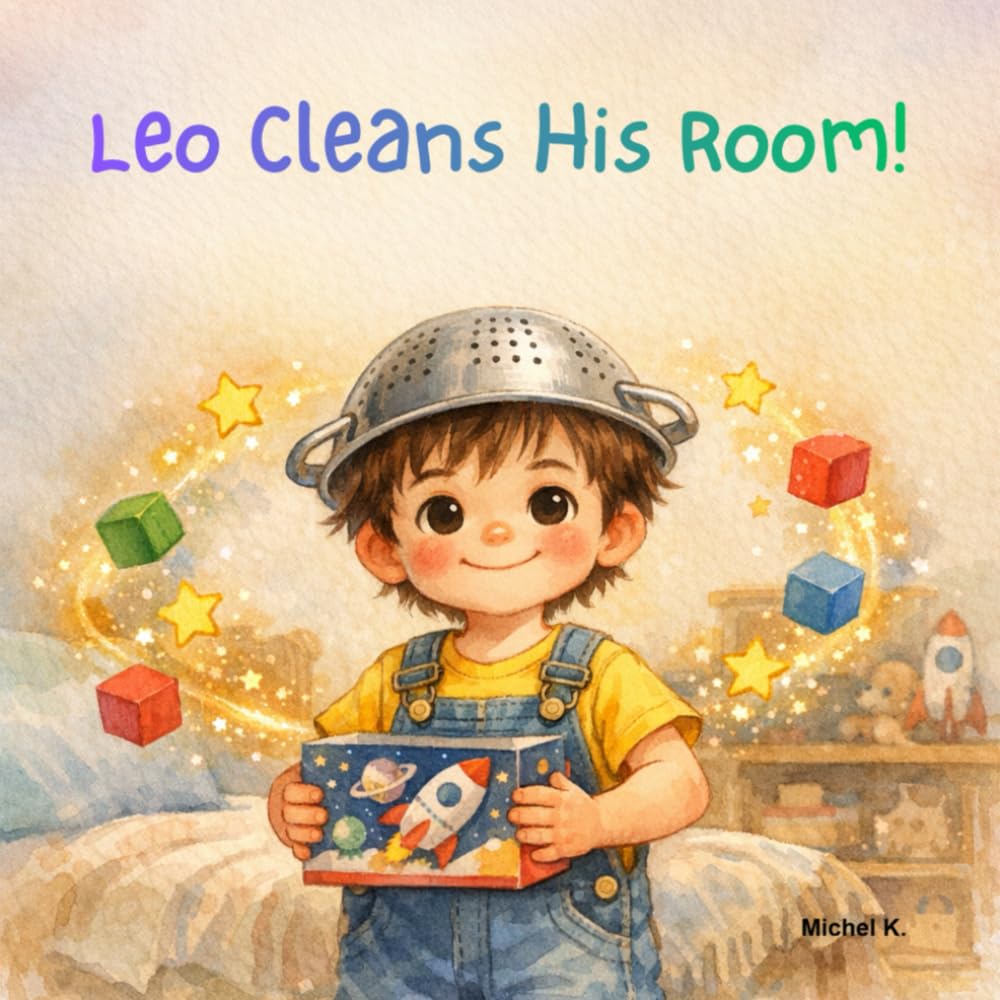 Leo Cleans His Room!: The Little Hero's Guide to the House (Leo, the Everyday Little Hero)