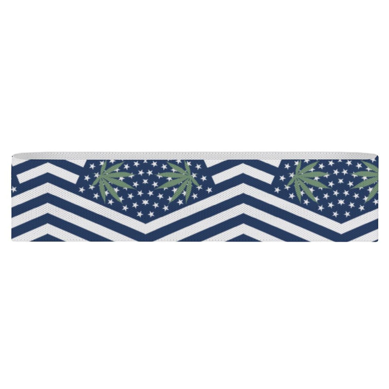 U.S. Weed Flag Resistance Bands Yoga Straps for Stretching for Pilates Workout Bands for Home Gym