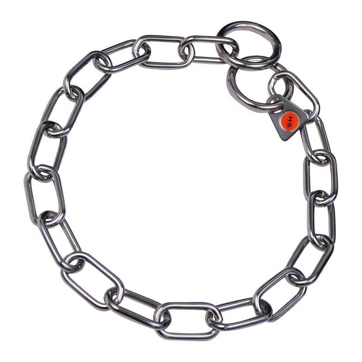 Hs Sprenger Collari Di Base Per Cani Collare Maglia Corta - Acciaio Inossidabile - 4