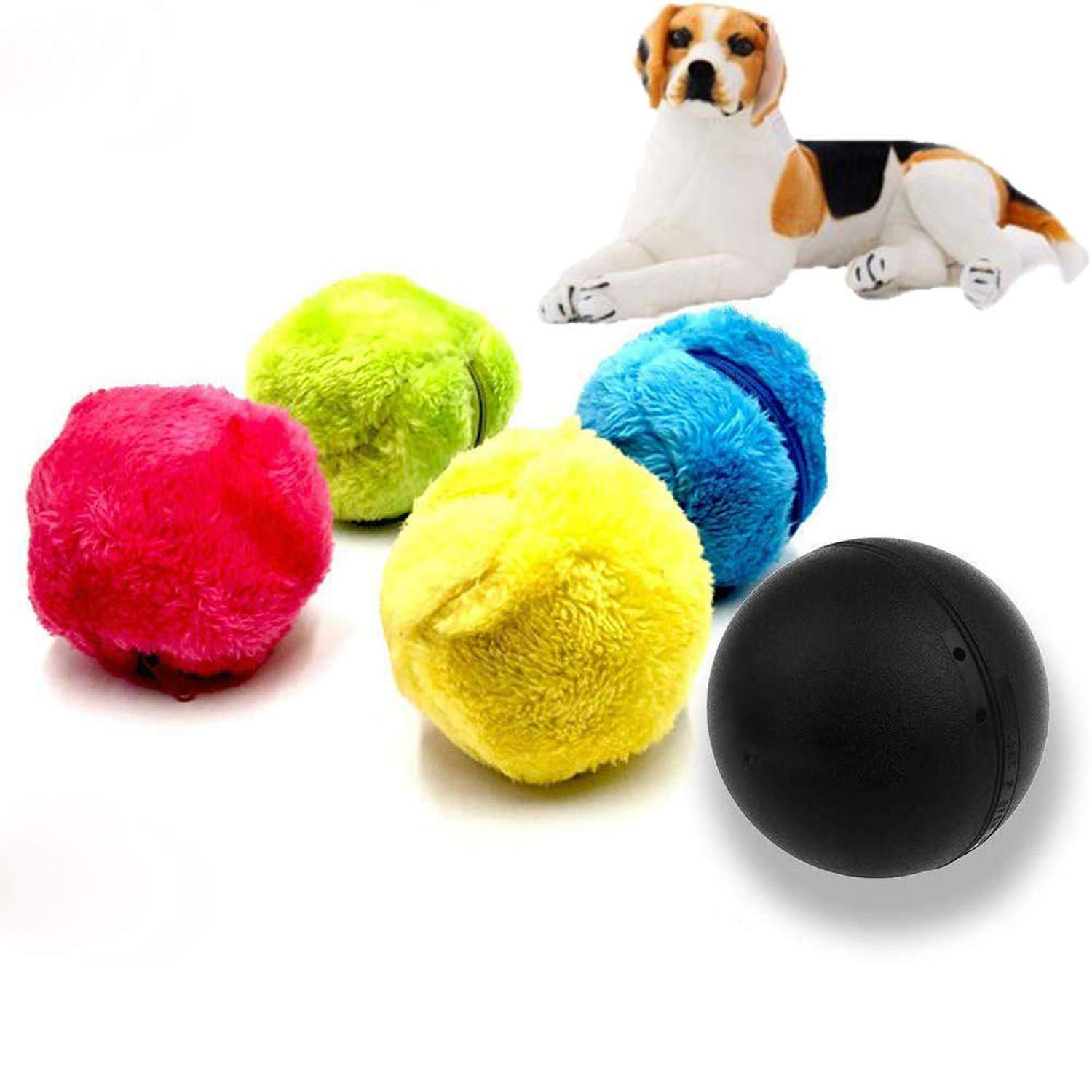 Amazon | Lightton ペット 電動 ボール 犬 猫 おもちゃ フロアクリーン