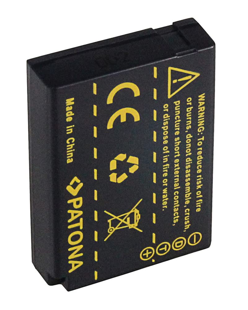 Dot.Foto Akku Für Panasonic Lumix Kameras - 3.6V 895mAh Ersatzbatterie