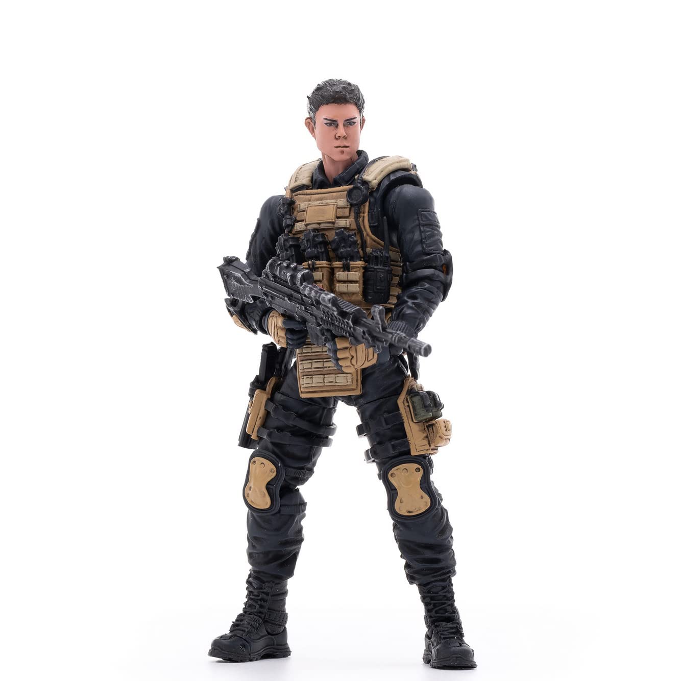 JoyToy 1/18 Action Figures Pap Special Force Rifleman Military Model Boys Gifts (4.1Inch)