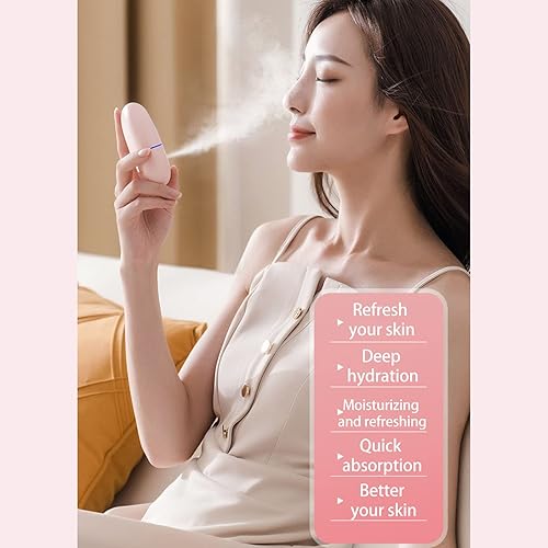 Miniatura 3 de Mini vaporizador portátil con forma de animal lindo de 1.5 onzas líquidas con diseño recargable para viajes, rostro, maquillaje diario, cuidado de