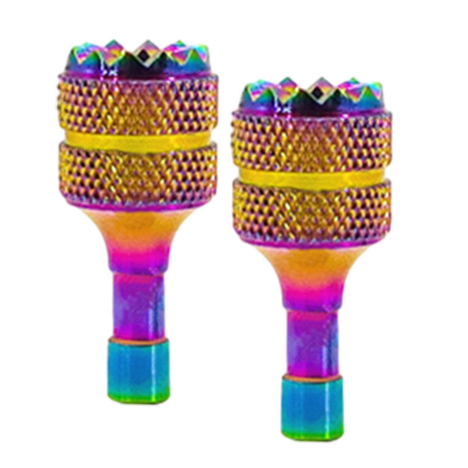 Yiju 2 Pieces Joystick Thumb Stick Remote Control Joysticks Replacement Parts Protector Rod for Remote Control with Screen RC RC 2, Multicolor