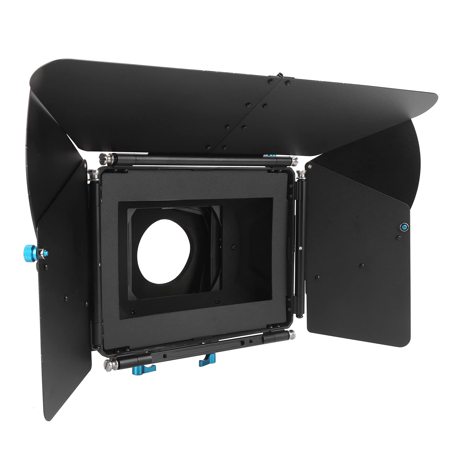 Parasole Oscillante con Scatola Opaca per Asta da 15 Mm Che Riduce L'abbagliamento per la Creazione di Video in Lega