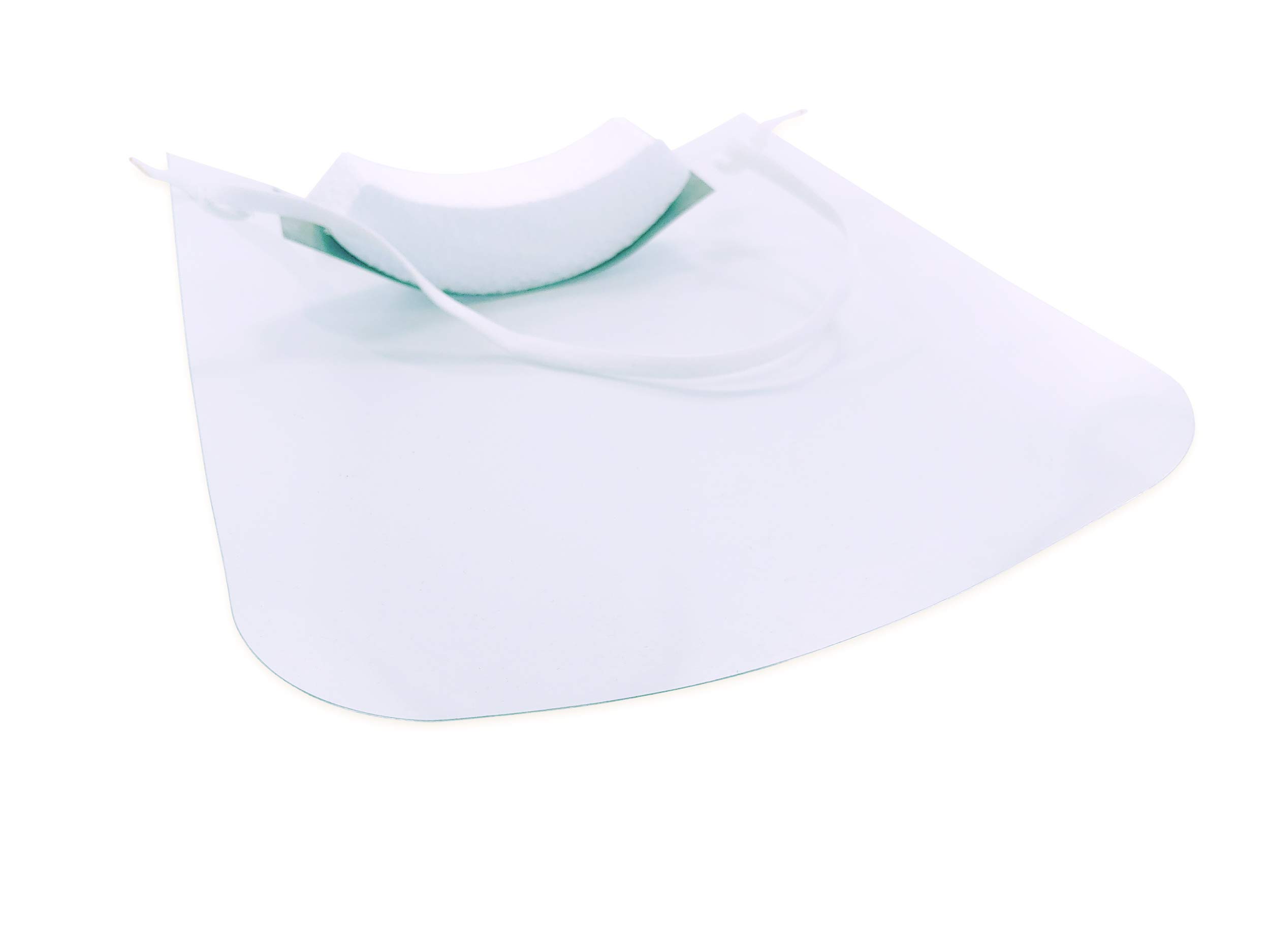 Oedim Pack de 10 Uds. | Pantalla de protección Facial Transparente | Visera protección máscara Facial | Medida 23 x 26 cm | Protección antisalpicaduras