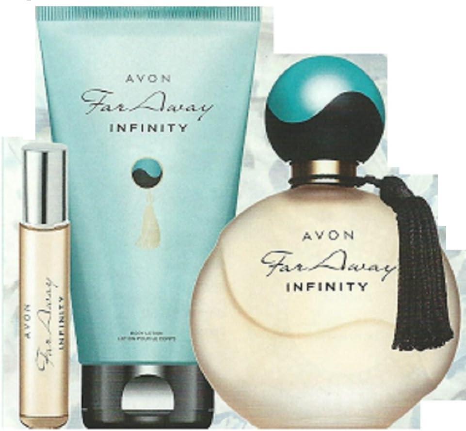 Far Away Infinity EDP, Purse Spray and Body Lotion - by Avon