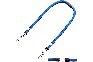 Children's Mask Lanyards with Breakaway Safety Clasps - 2 Pack