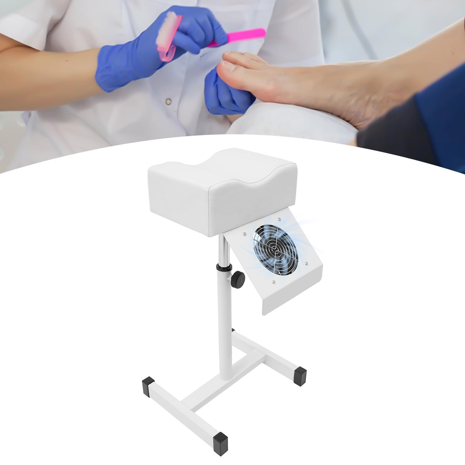 Elektrische Pedicurestoel - Met Voetenbad En 3 Massagefuncties - 120 W 200 Kg Bruin 10040858