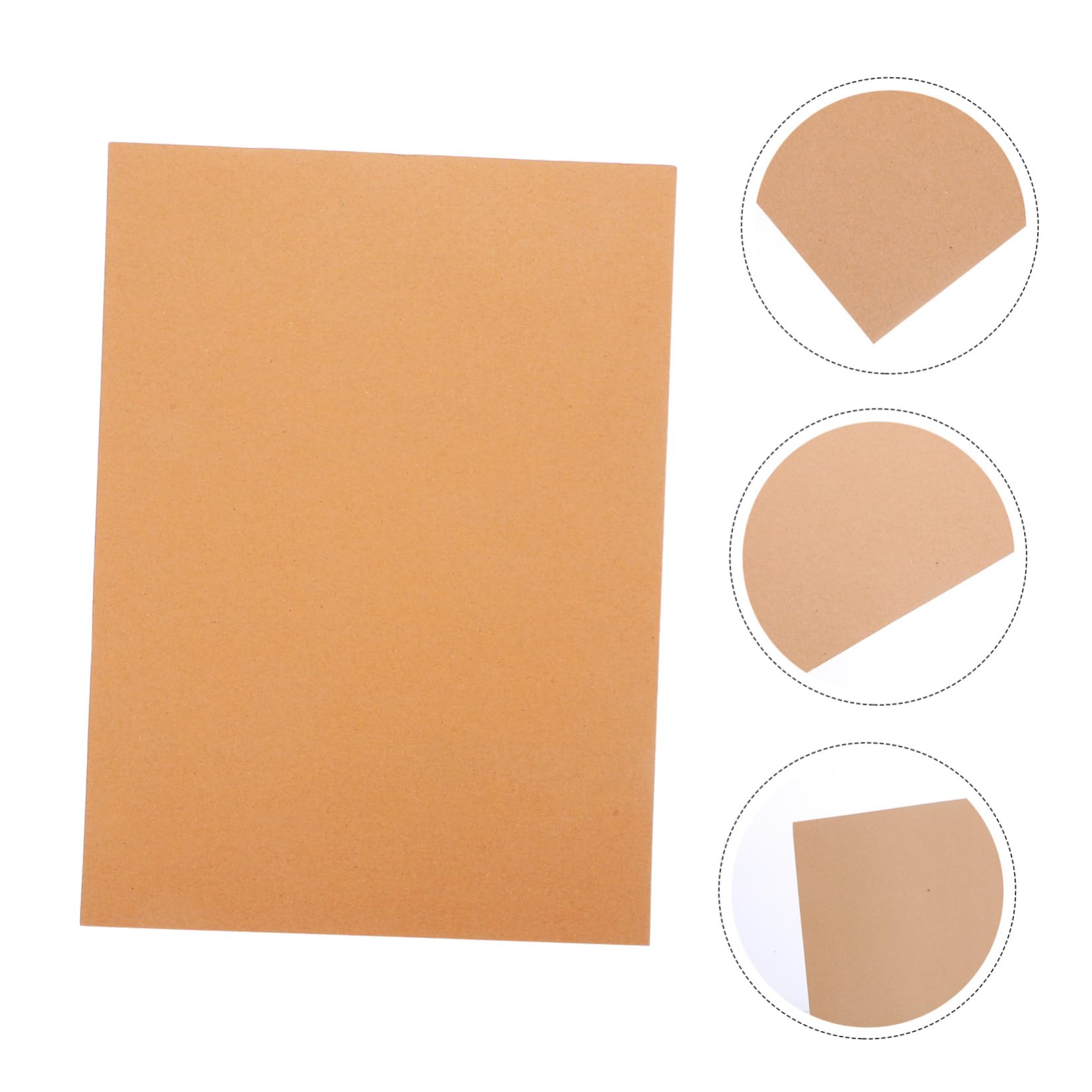 Papiers Cartonnés A4 Bruns 100 Feuilles pour Loisirs Créatifs